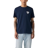 Levi's Men's Paisley Stripe Graphic T-Shirt Front_Flat
