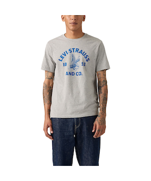T-shirt graphique à motif d'aigle pour hommes, Levi's