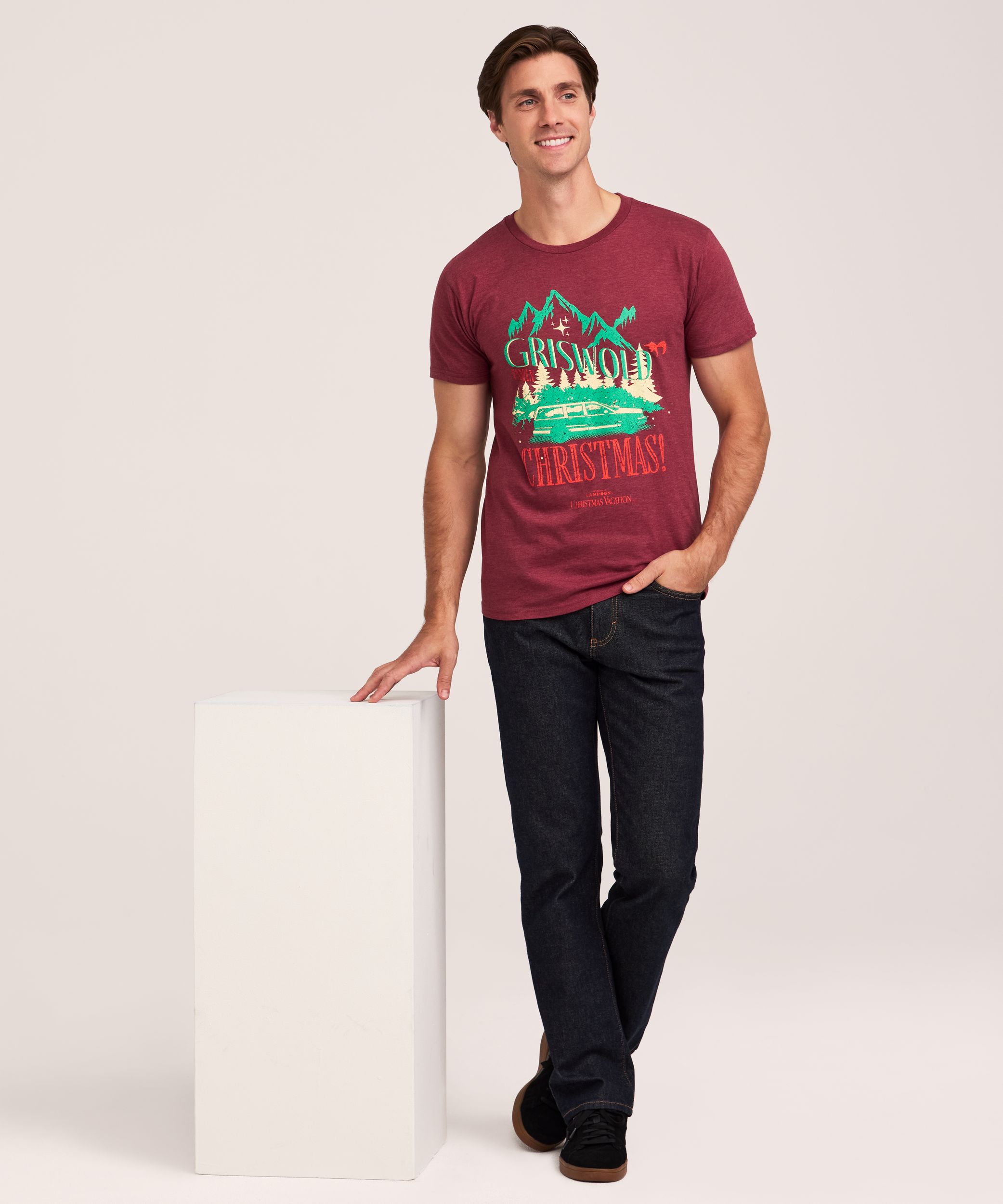 T-shirt des Fêtes «Holiday Griswold» pour hommes