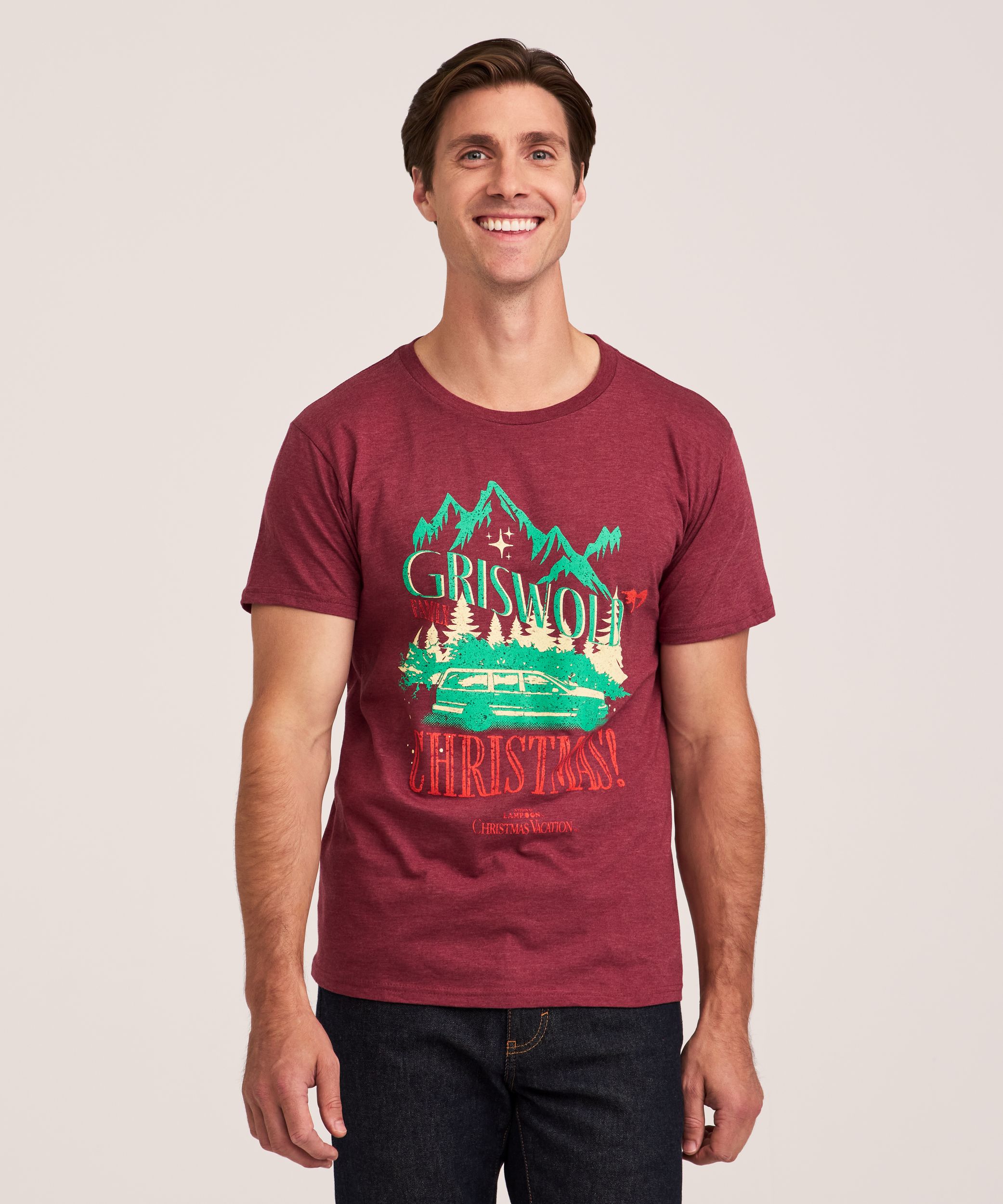 T-shirt des Fêtes «Holiday Griswold» pour hommes