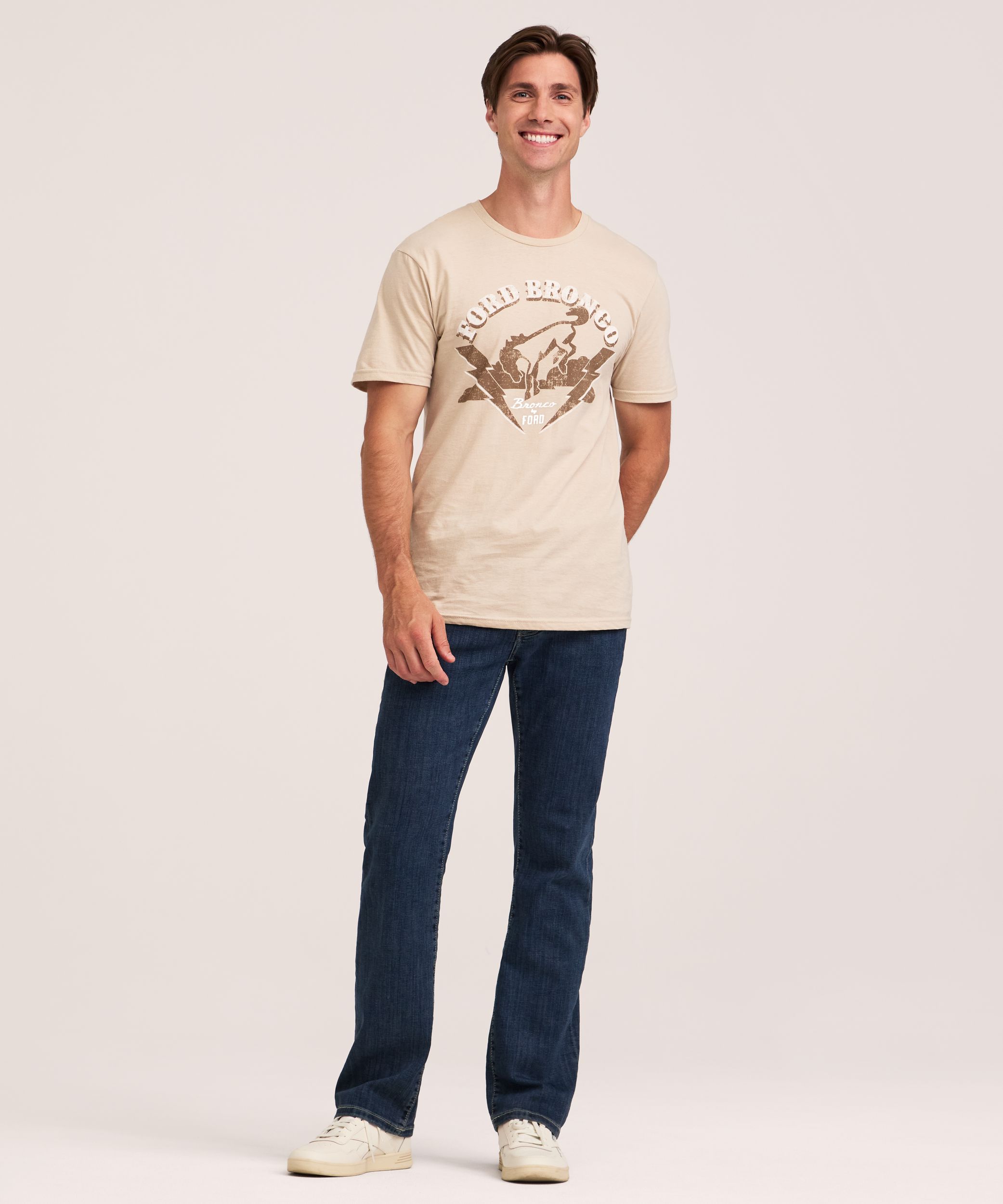 Men's Ford Bronco Crewneck Graphic T-Shirt