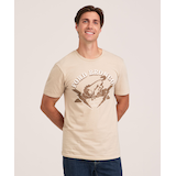 T-shirt graphique à col ras du cou pour hommes, Ford Bronco, Logo T-shirt Front_Flat