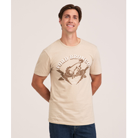 T-shirt graphique à col ras du cou pour hommes, Ford Bronco, Logo T-shirt Front_Flat