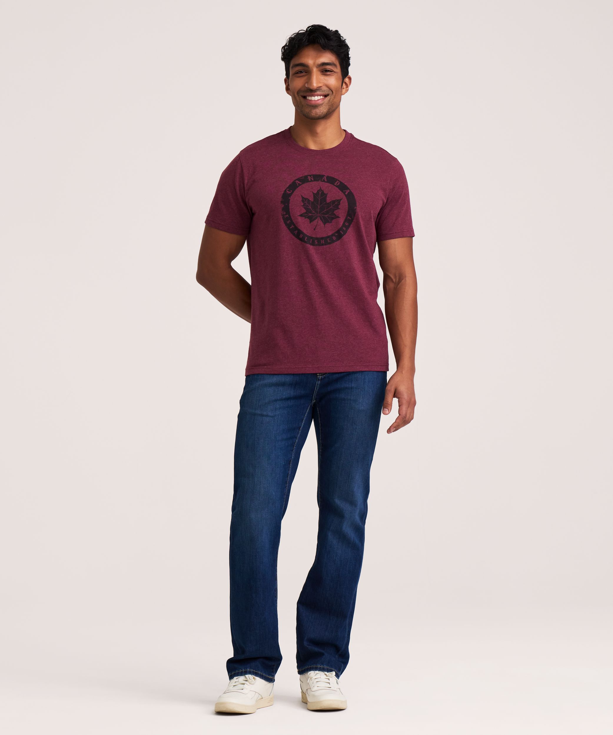 T-shirt graphique à manches courtes, Bon départ