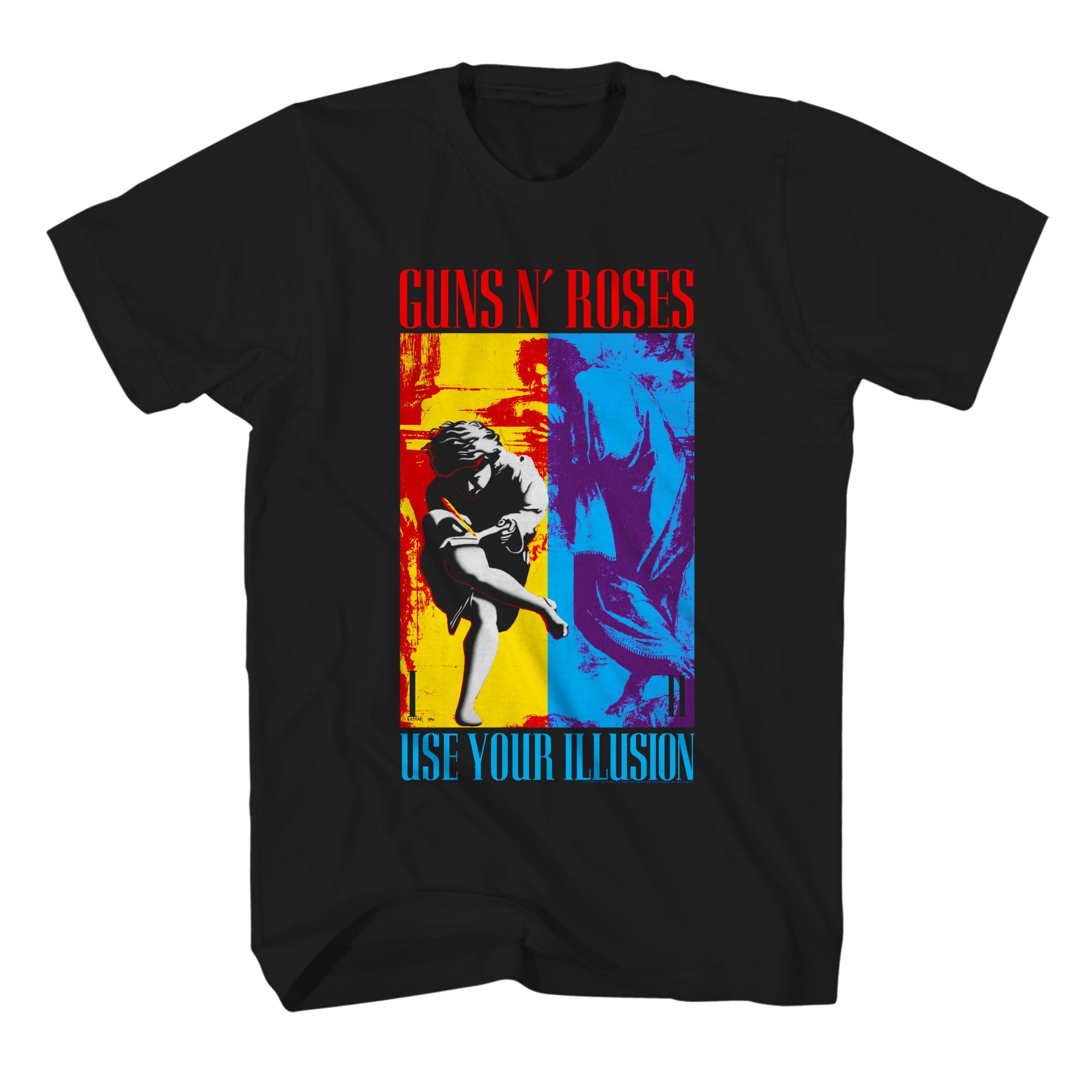 Logo T-Shirt Men's Guns N Roses Graphic T-Shirt
