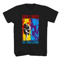 Logo T-Shirt Men's Guns N Roses Graphic T-Shirt Front_Flat