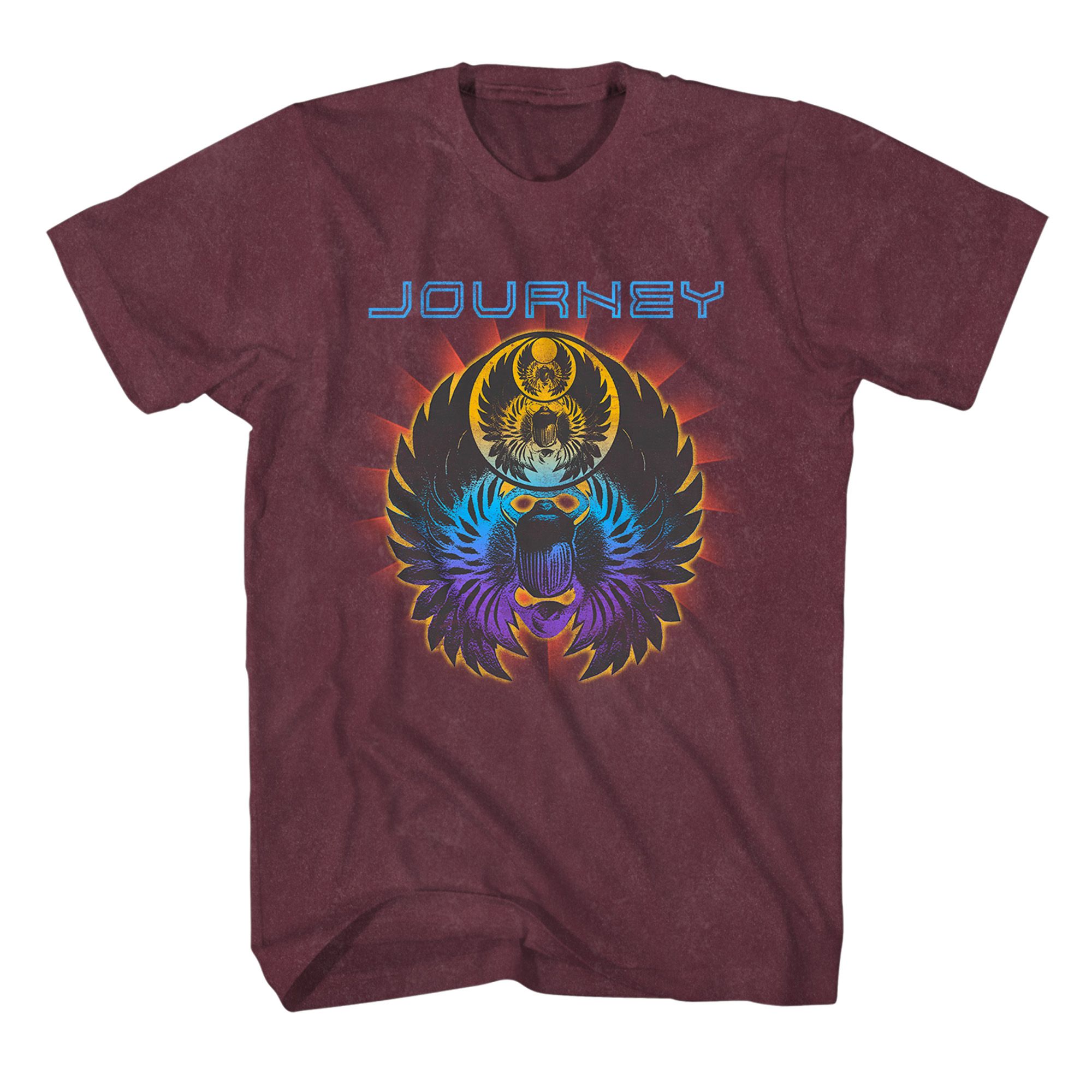 T-shirt graphique avec logo Journey pour hommes