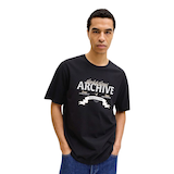 Jack & Jones Men's Dover Denim T-Shirt Front_Flat