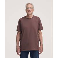 T-shirt saisonnier extensible à col ras du cou et manches courtes pour hommes, Denver Hayes Front_Flat
