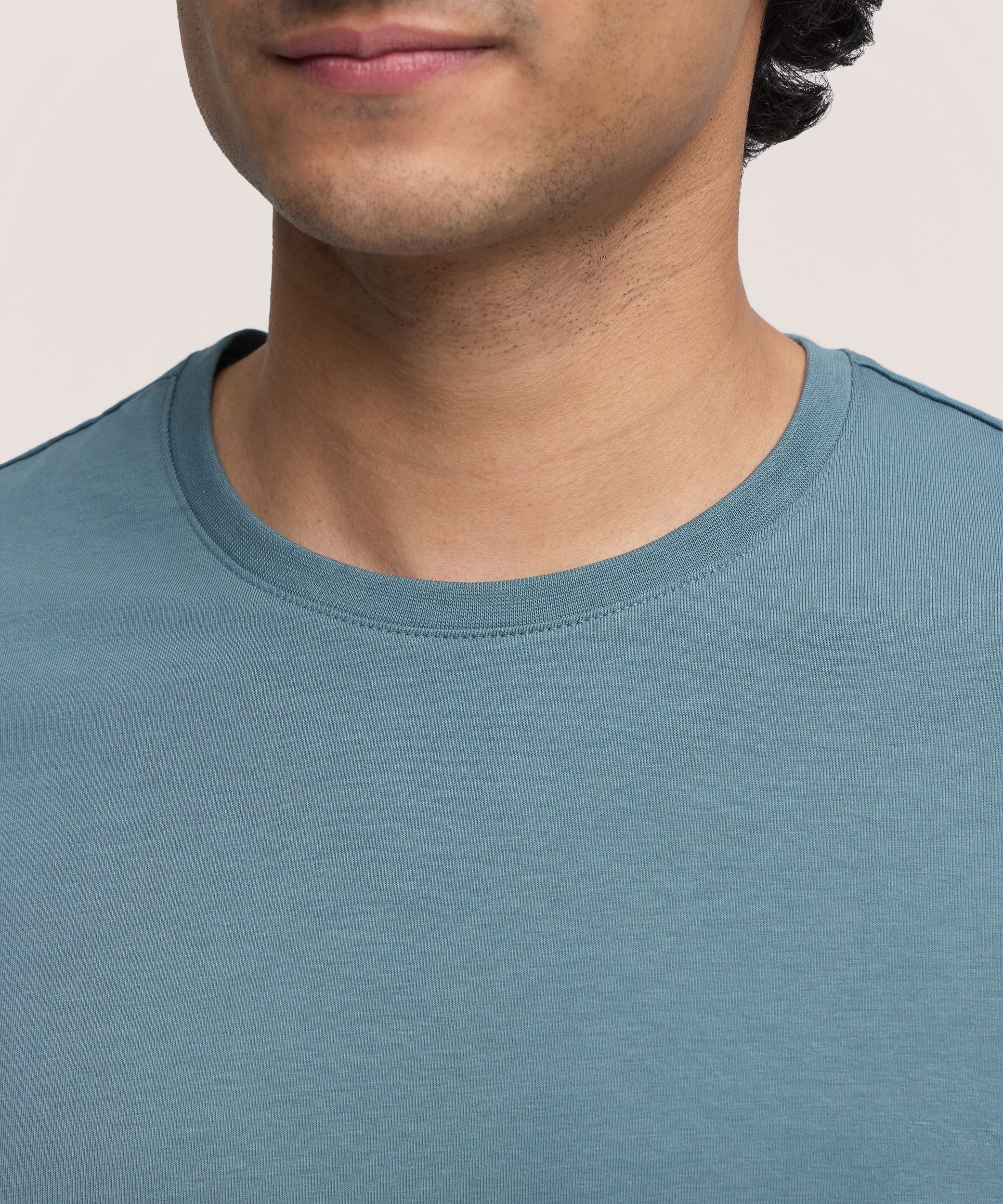 Denver Hayes Men's Short Sleeve Seasonal Stretch Crew Neck T-Shirt