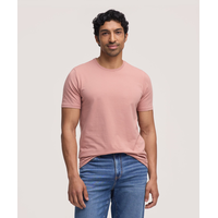 T-shirt saisonnier extensible à col ras du cou et manches courtes pour hommes, Denver Hayes