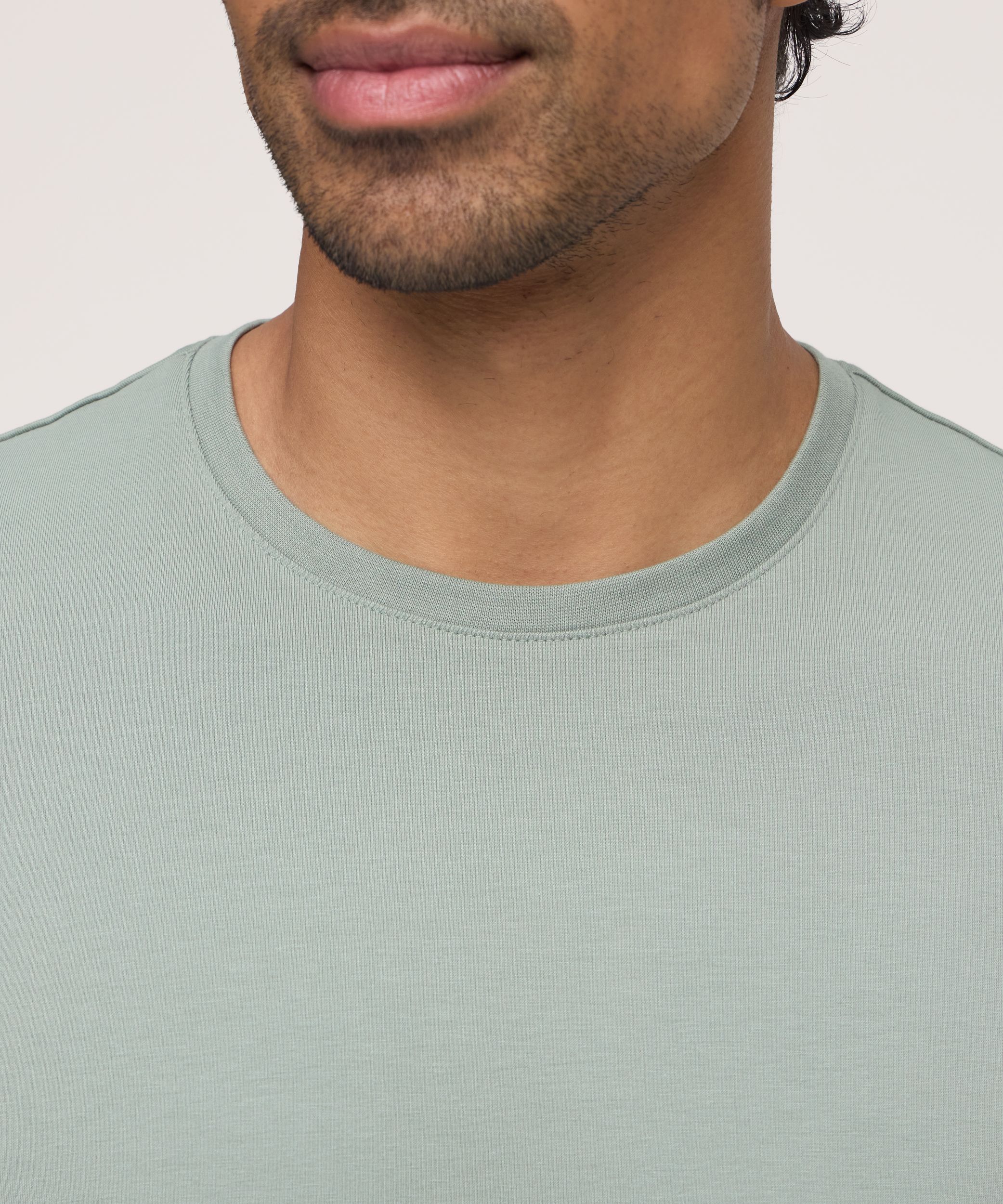 T-shirt saisonnier extensible à col ras du cou et manches courtes pour hommes, Denver Hayes