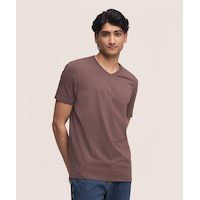 Denver Hayes Men's Short Sleeve Seasonal Stretch V-Neck T-Shirt