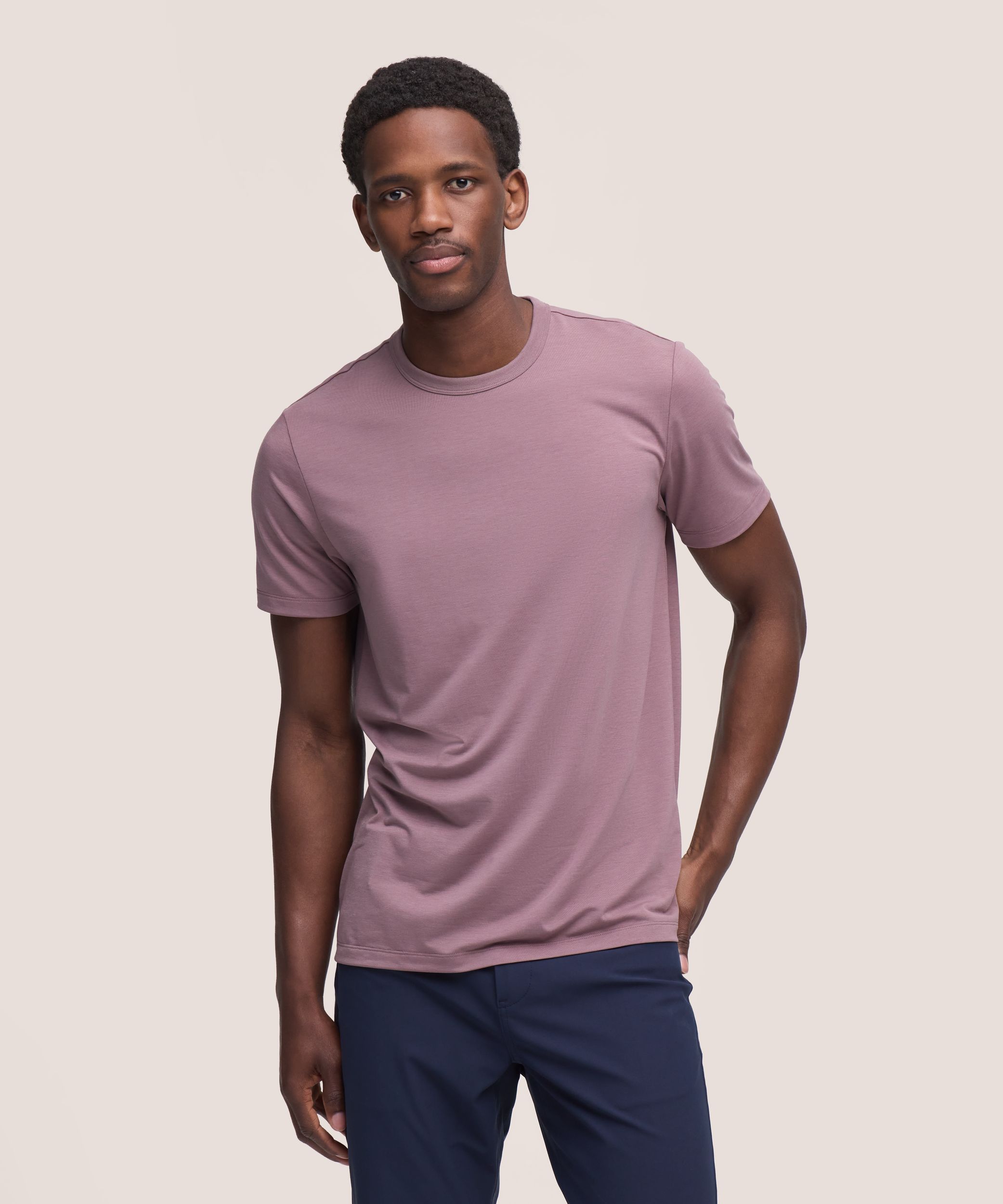 Denver Hayes Performance Men's Short Sleeve Stretch T-Shirt