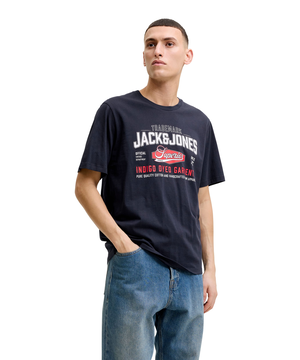 Jack & Jones Men's Organic Logo T-Shirt