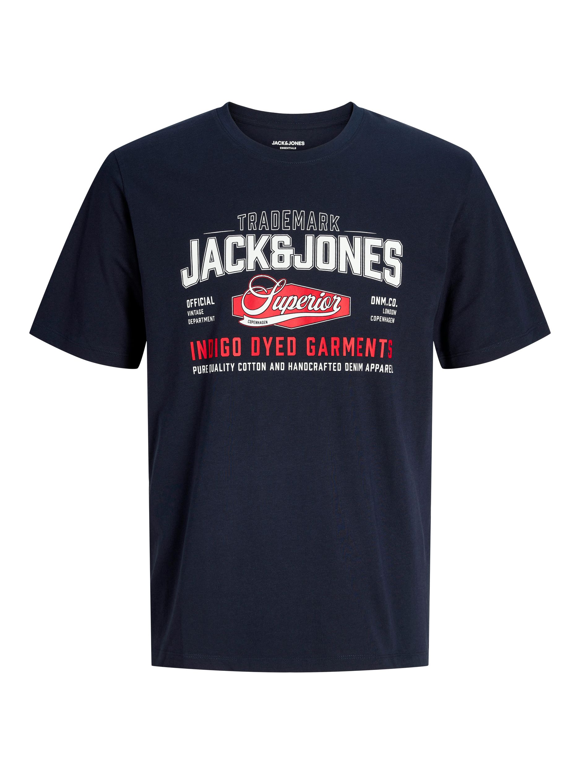 Jack & Jones Men's Organic Logo T-Shirt