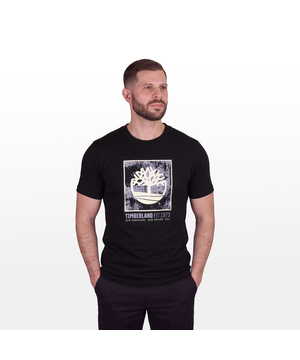 T-shirt à manches courtes avec logo d’arbre pour hommes, Timberland