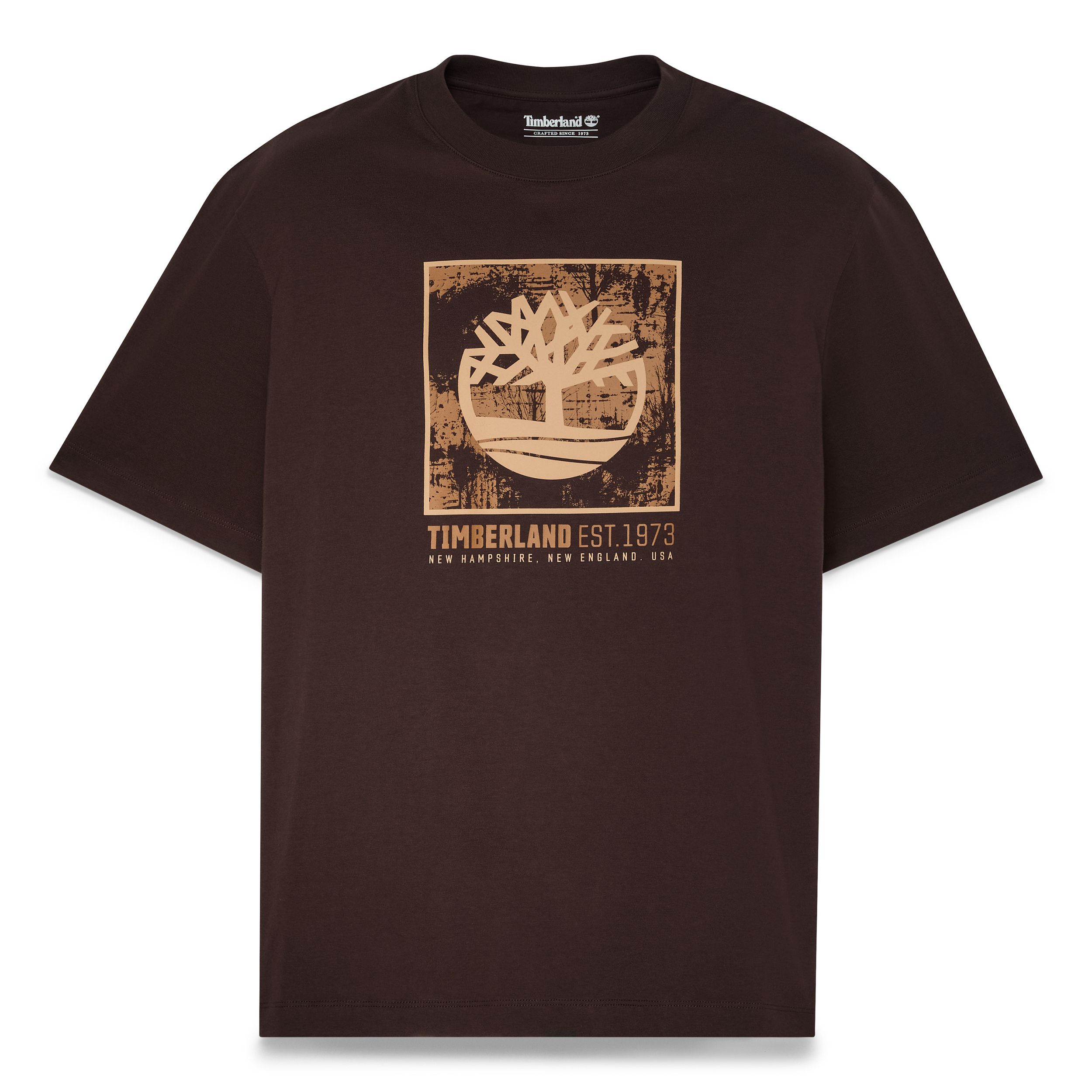 T-shirt à manches courtes avec logo d’arbre pour hommes, Timberland