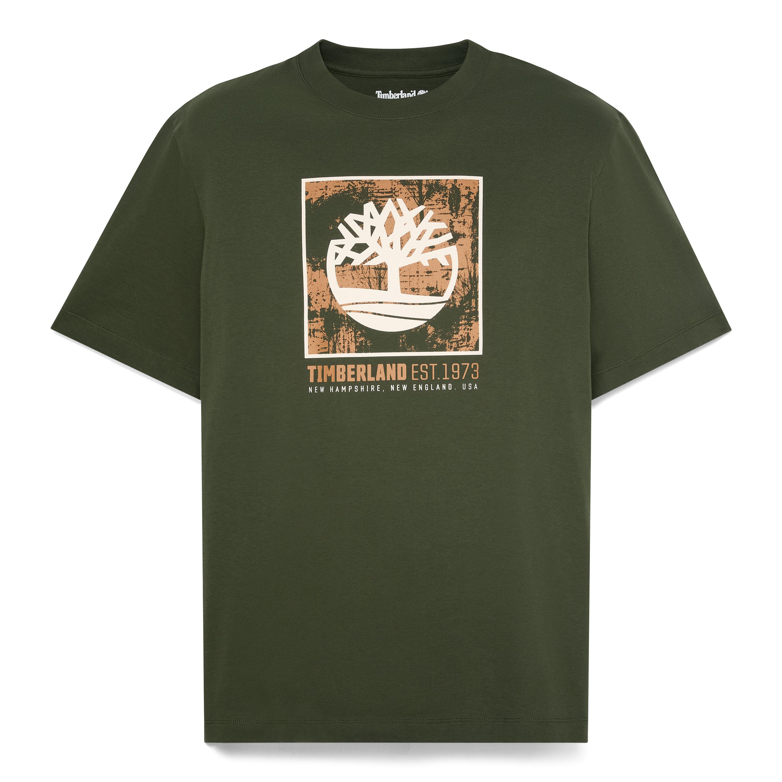 T-shirt à manches courtes avec logo d’arbre pour hommes, Timberland