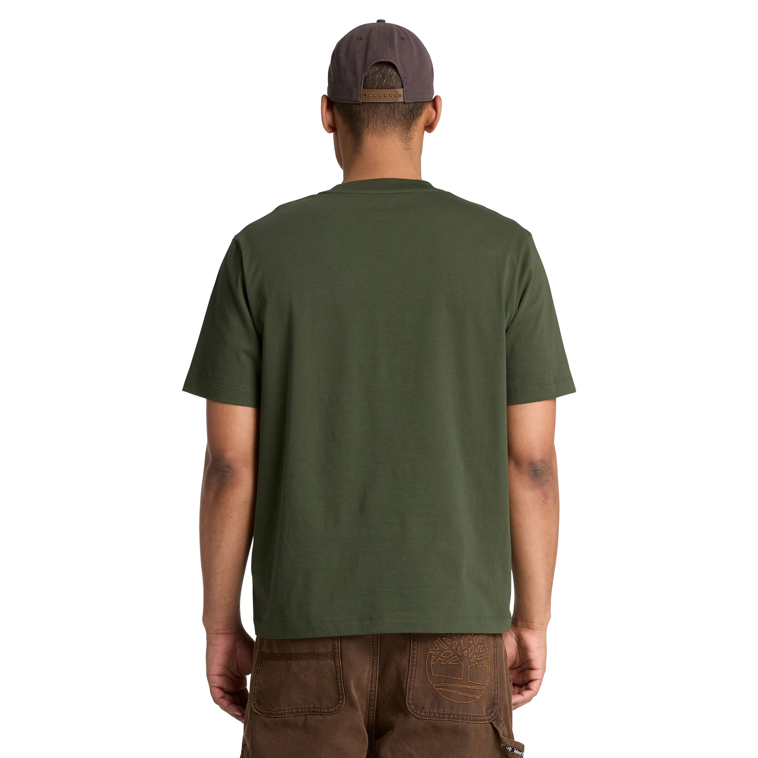 T-shirt à manches courtes avec logo d’arbre pour hommes, Timberland