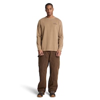 Timberland Men's Garment Dyed Long Sleeve T-Shirt
