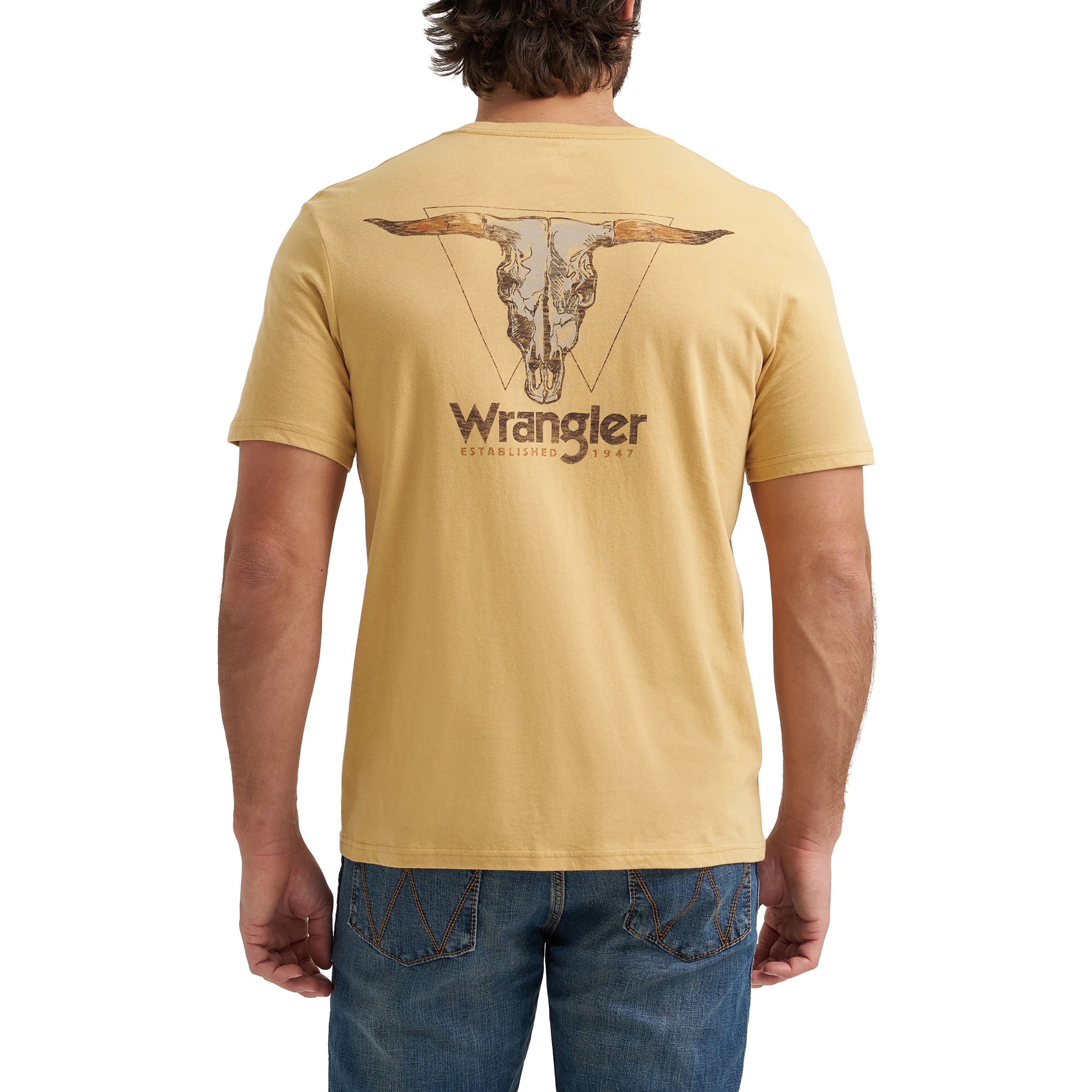 Wrangler Men's Retro Longhorn Graphic T-Shirt