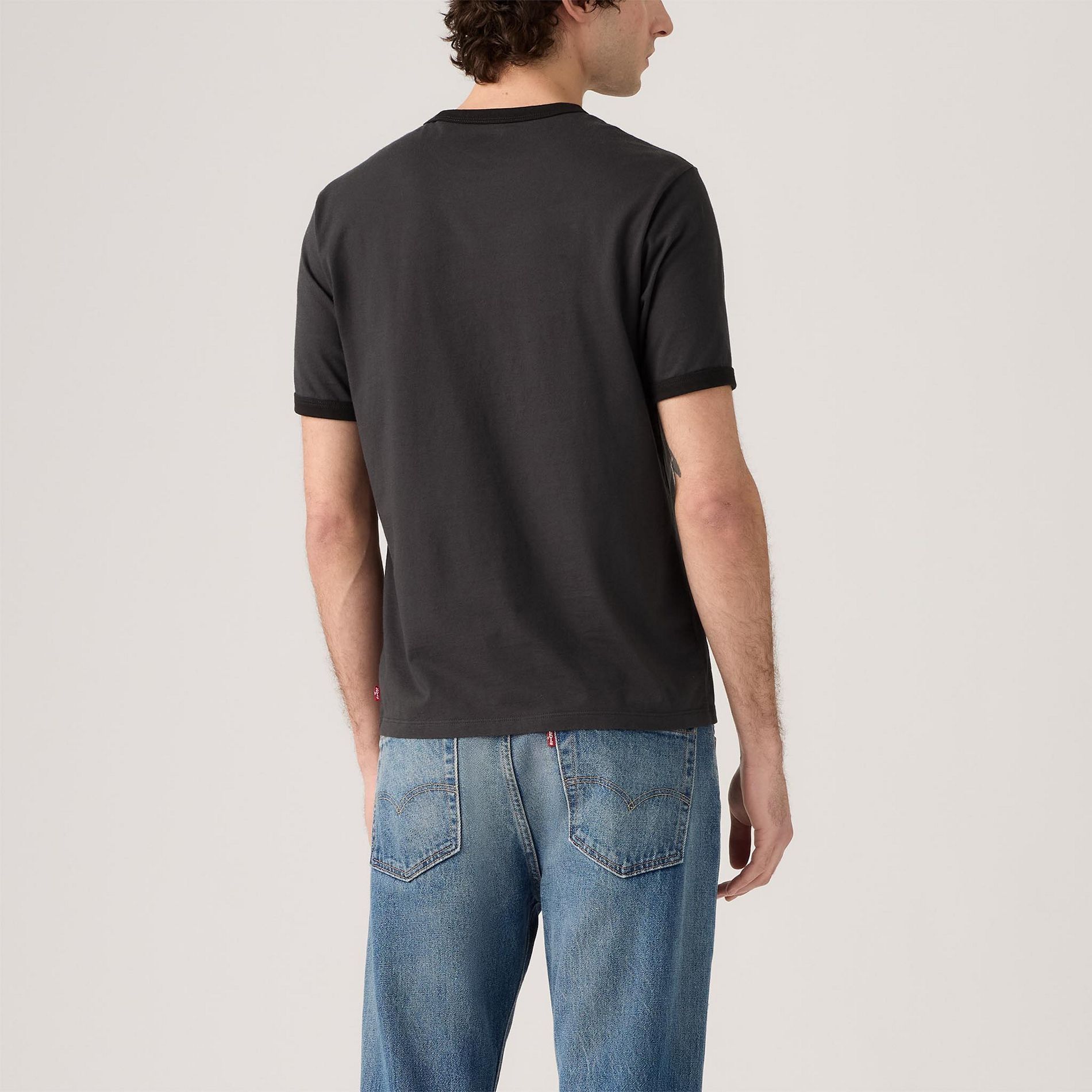 Levi's Men's Short Sleeve Graphic Ringer T-Shirt