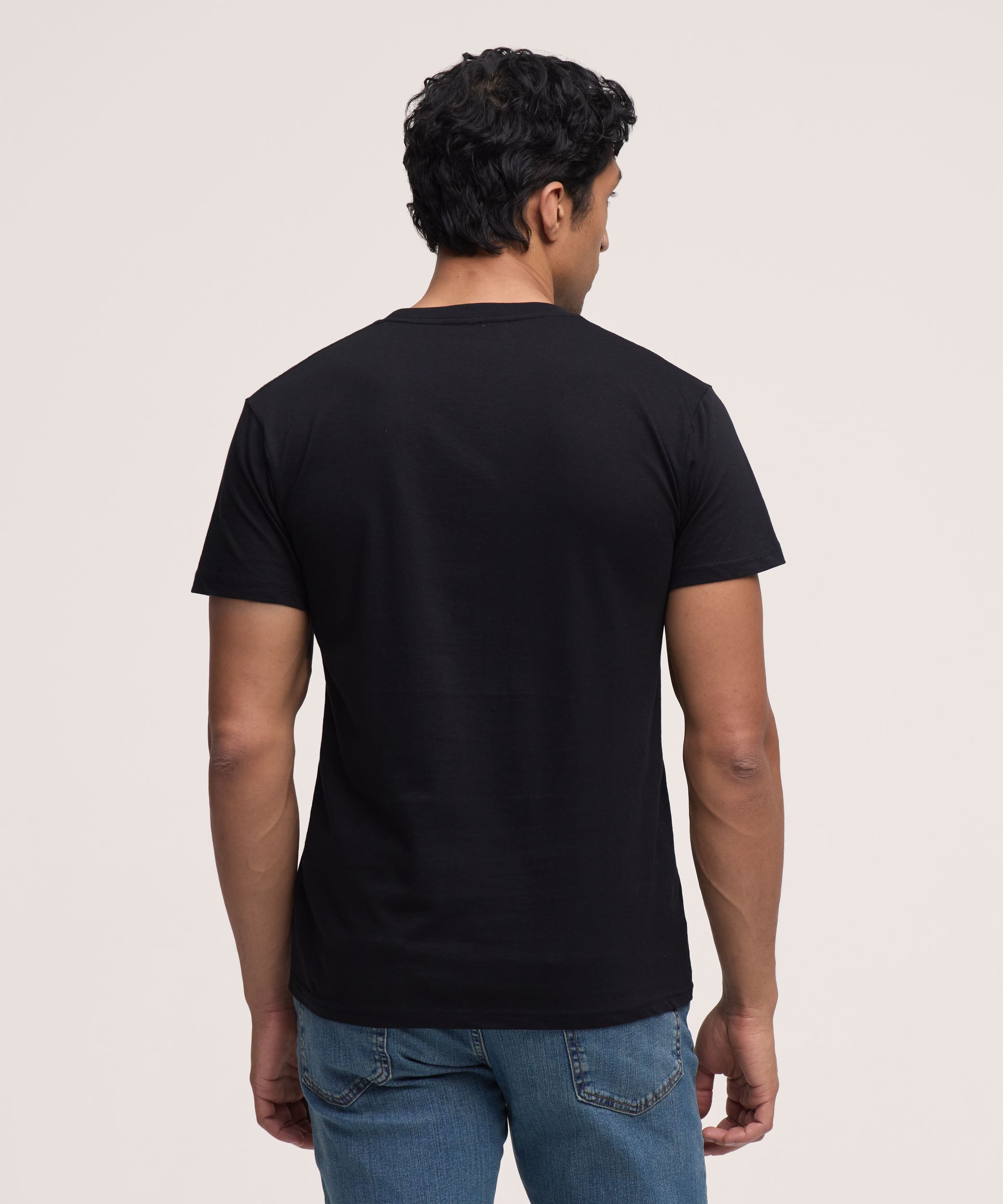 T-shirt à col ras du cou avec graphique Sopranos pour hommes