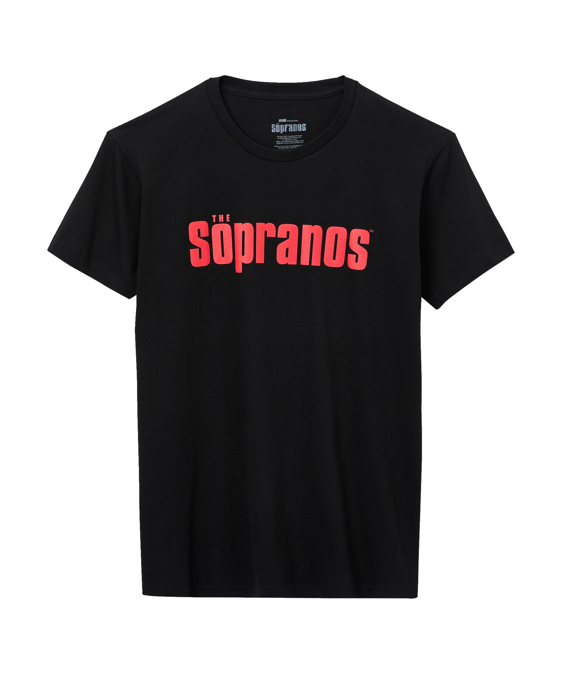 T-shirt à col ras du cou avec graphique Sopranos pour hommes