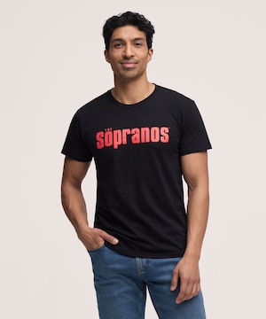 Men's Sopranos Graphic Crewneck T-Shirt