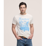 Men's Bronco Graphic Crewneck T-Shirt Front_Flat