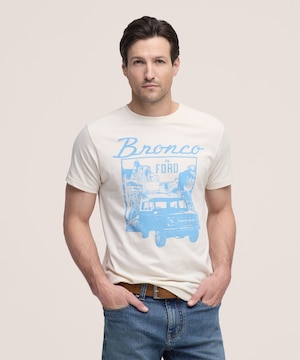 Men's Bronco Graphic Crewneck T-Shirt
