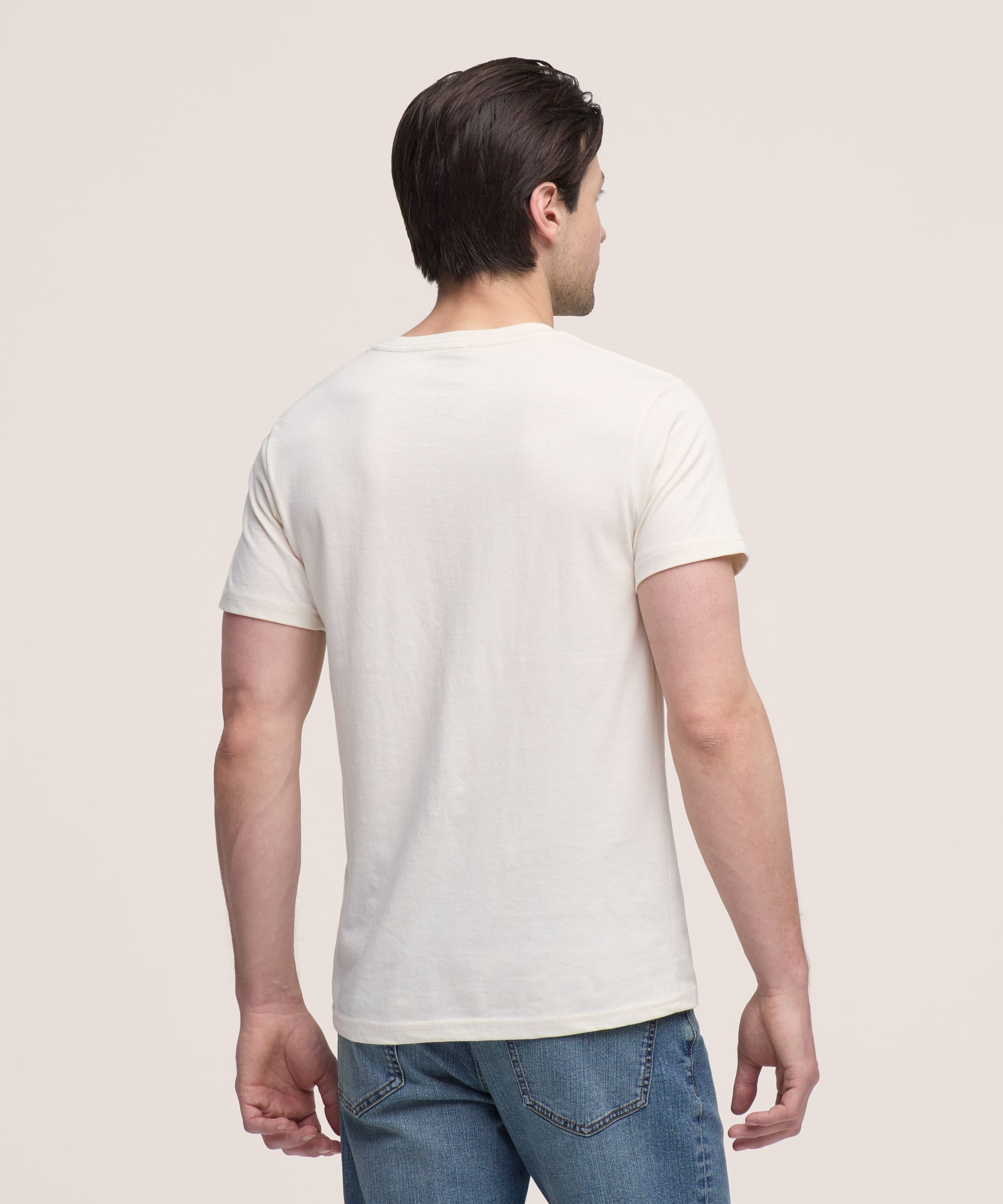 T-shirt à col ras du cou avec graphique Bronco pour hommes