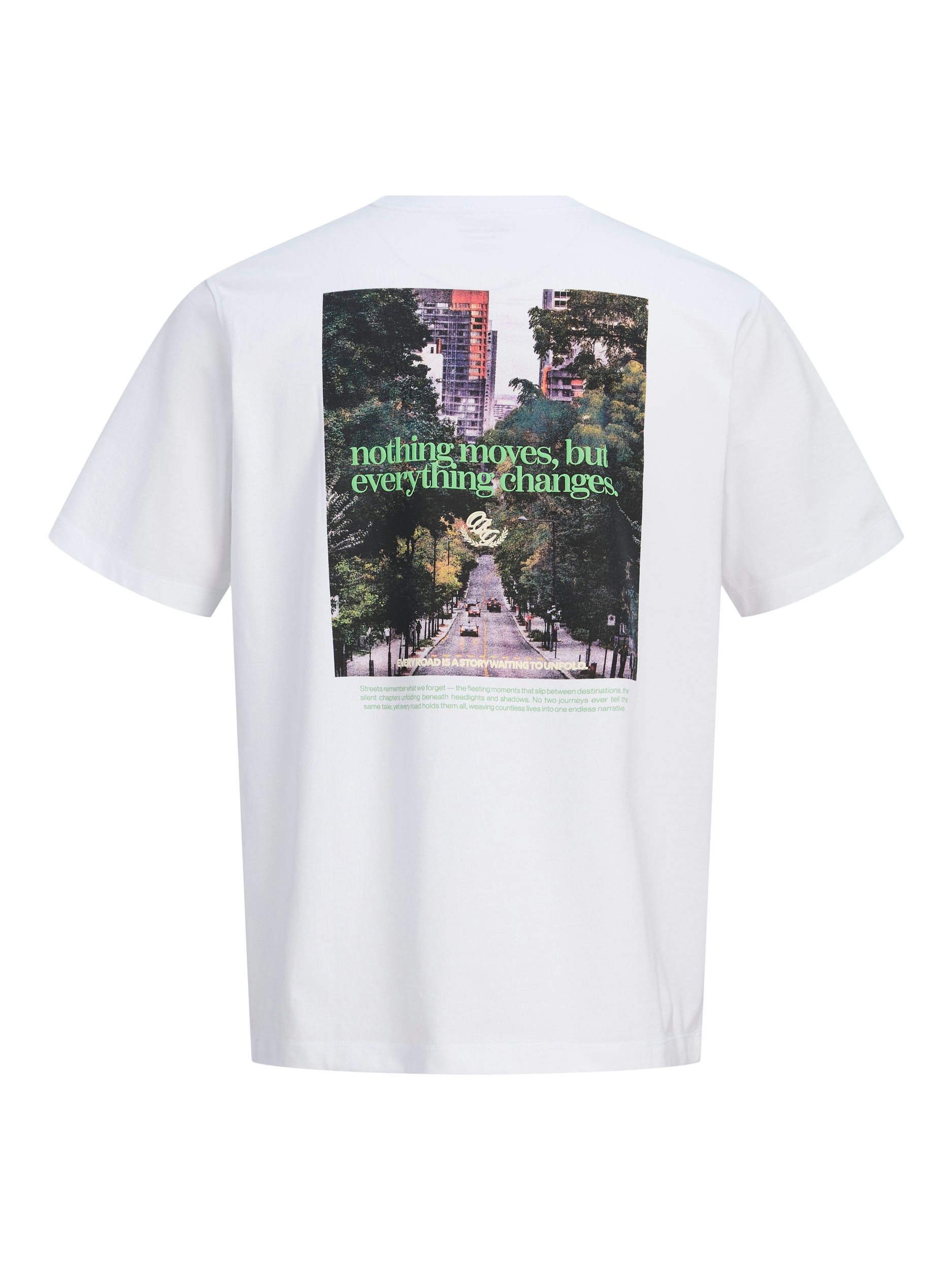 Jack & Jones Men's Photo Back Graphic T-Shirt