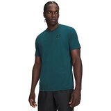 T-shirt à manches courtes de style sportif avec logo à gauche de la poitrine pour hommes, Under Armour Front_Angled_Left