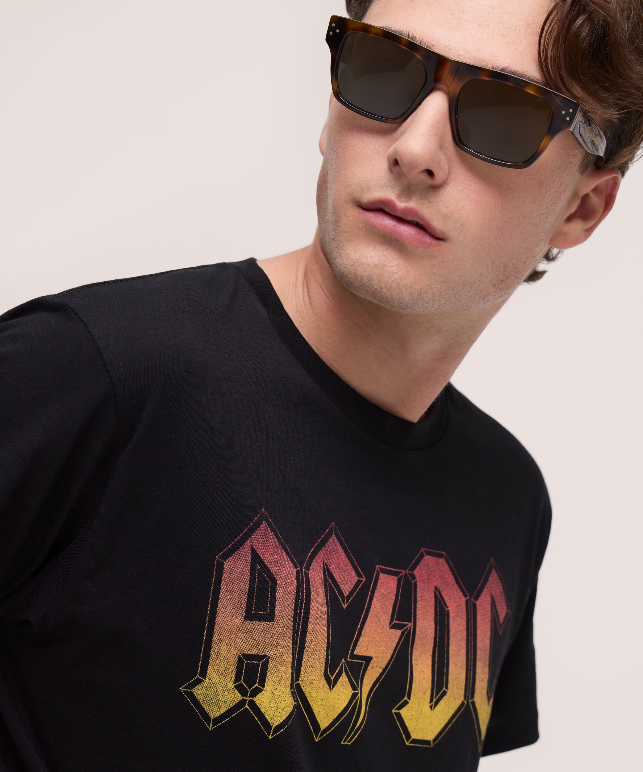 T-shirt graphique pour hommes, ACDC