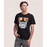 T-shirt graphique pour hommes, Top Gun Front_Flat
