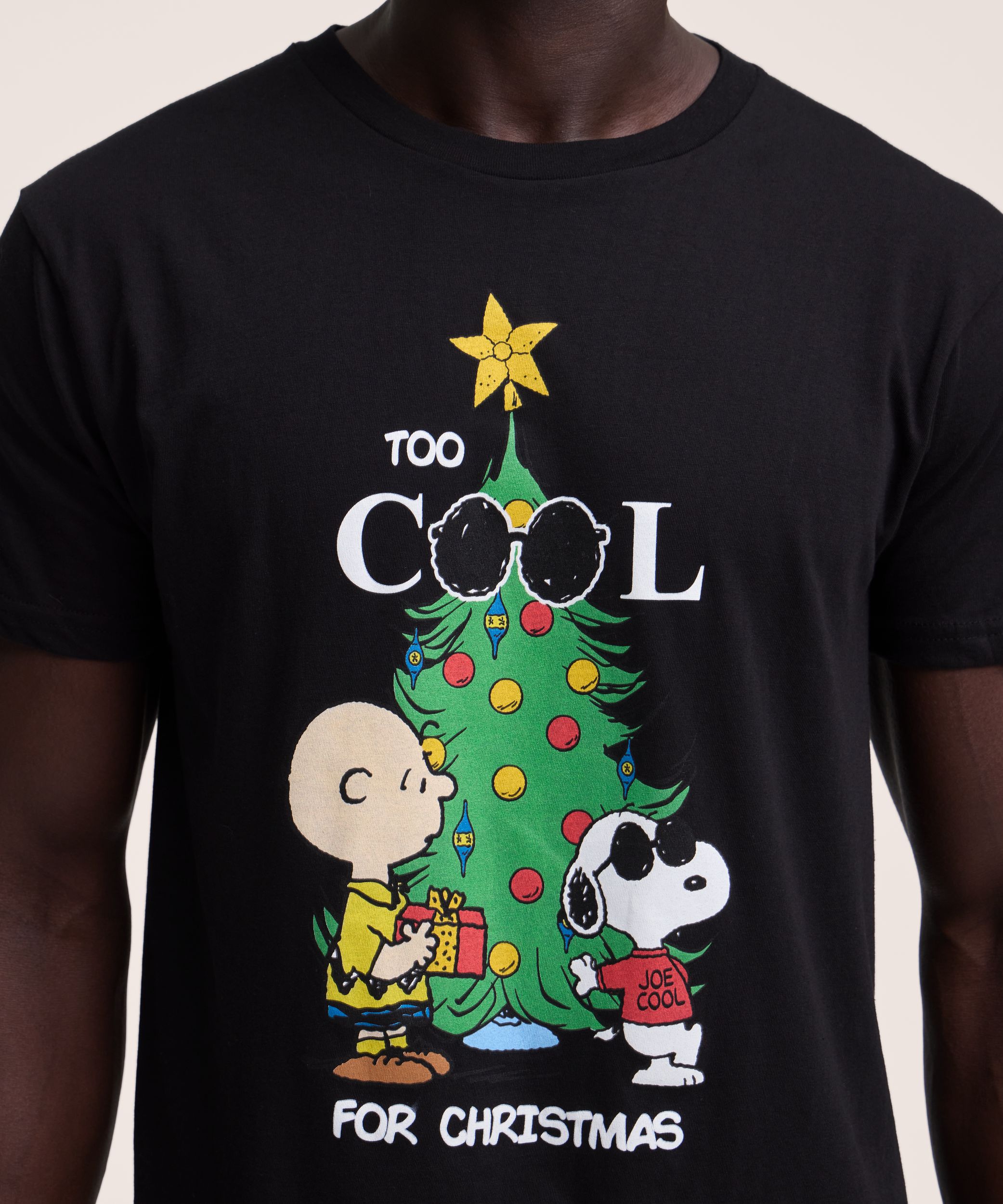 T-shirt graphique des Fêtes pour hommes, Charlie Brown