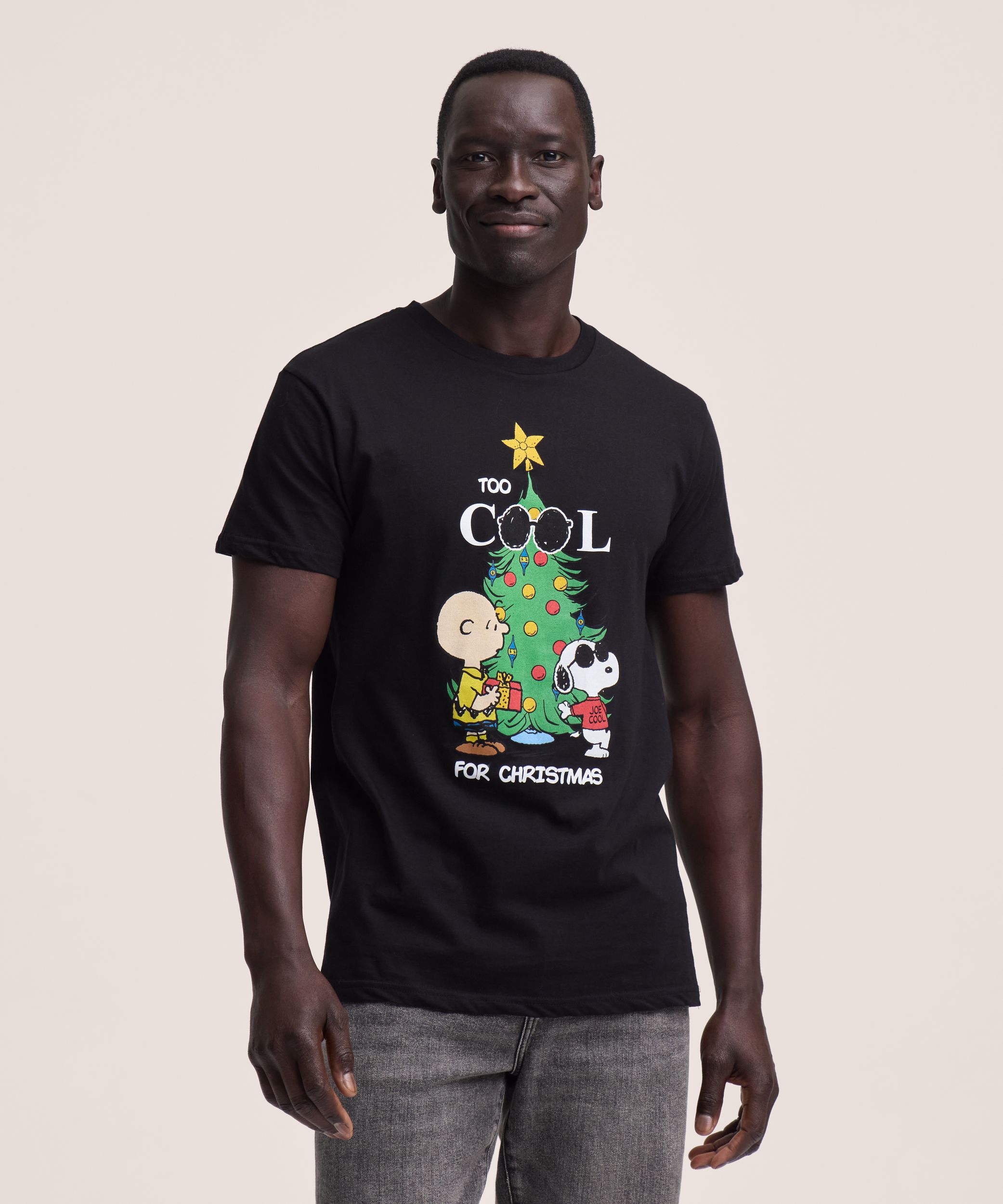 T-shirt graphique des Fêtes pour hommes, Charlie Brown