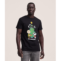 T-shirt graphique des Fêtes pour hommes, Charlie Brown