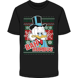 T-shirt graphique des Fêtes pour hommes, Scrooge Bah Humbug