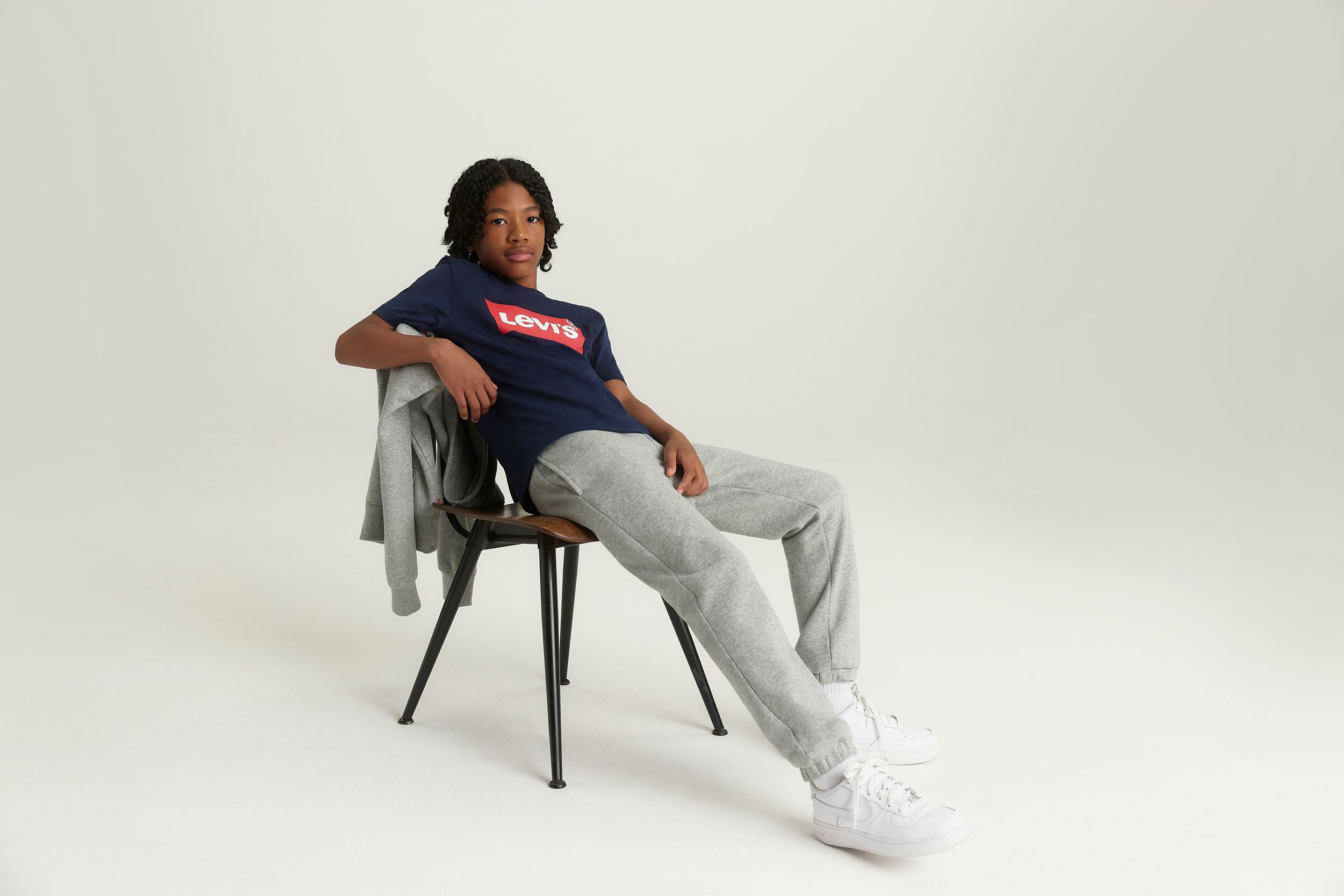 T-shirt à manches courtes avec graphique d'ailes de chauve-souris pour garçons, Levi's