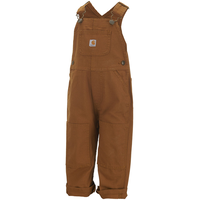 Salopette un morceau avec plastron en toile pour bébé, 0 à 24 mois, Carhartt Front_Angled_Left