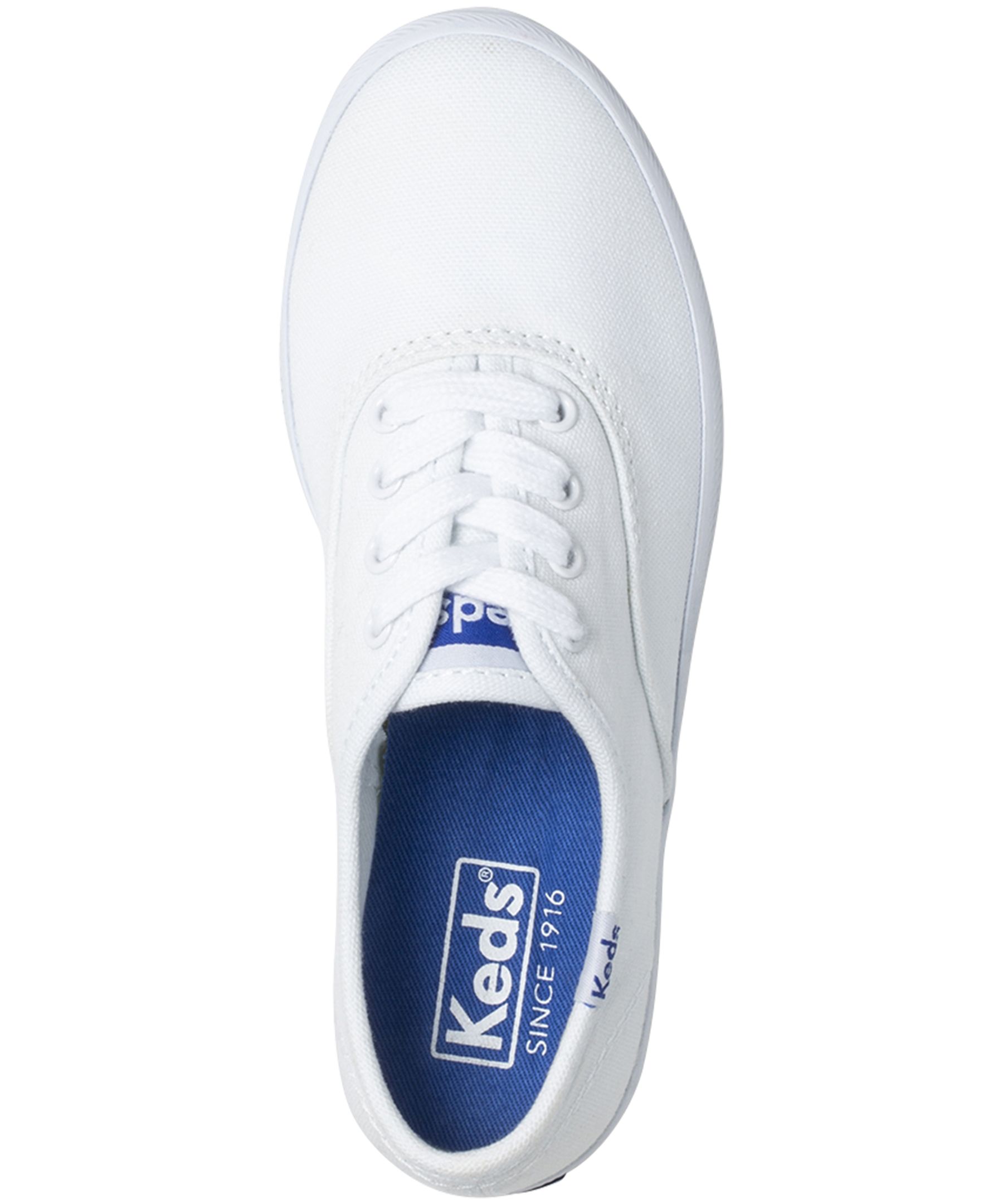 KEDS Girls Preschool Original Champion CVO Sneaker Shoes White Marks