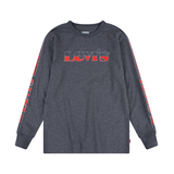 Levi's T-shirt à col ras du cou avec logo imprimé pour garçons de 7 à 16&nbsp;ans Front_Flat