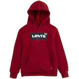 Chandail à capuche à enfiler en molleton avec graphique d'ailes de chauve-souris pour garçons, Levi's Front_Flat