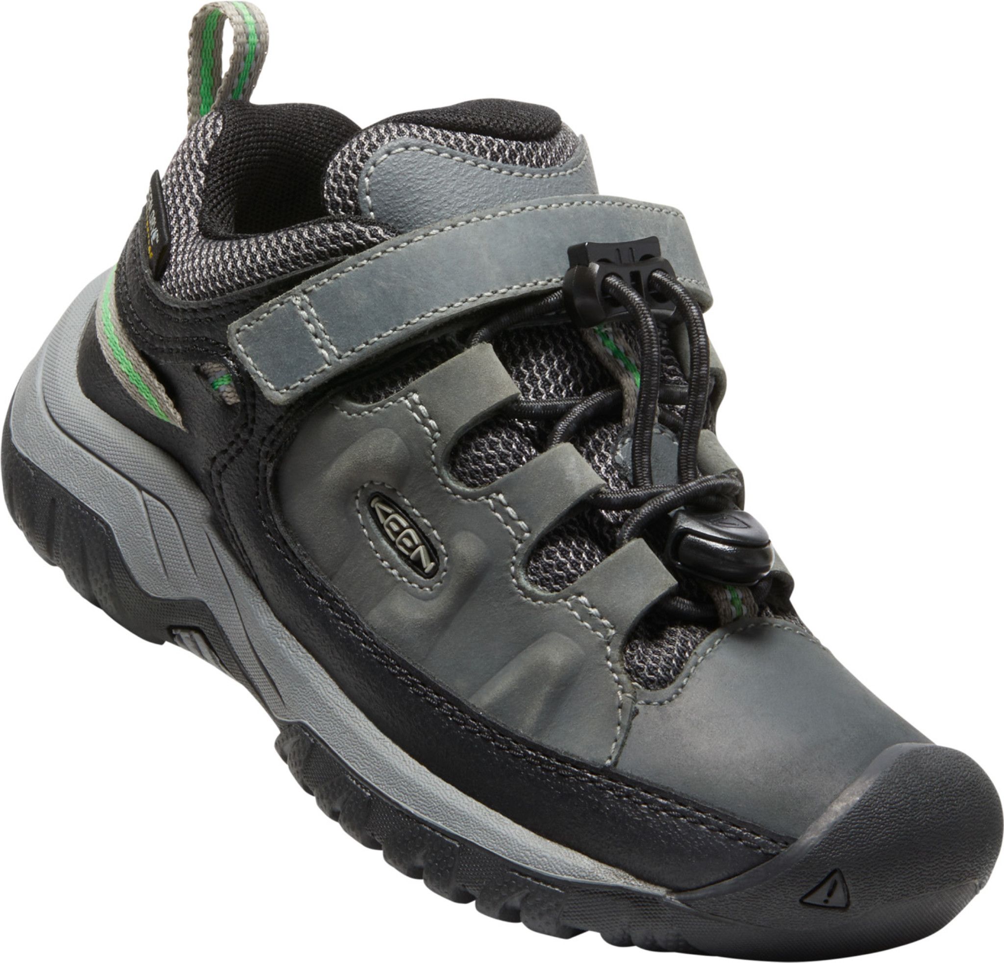 Bottes de randonnée mi-basses unisexes étanches à l'eau pour enfants, Targhee, KEEN