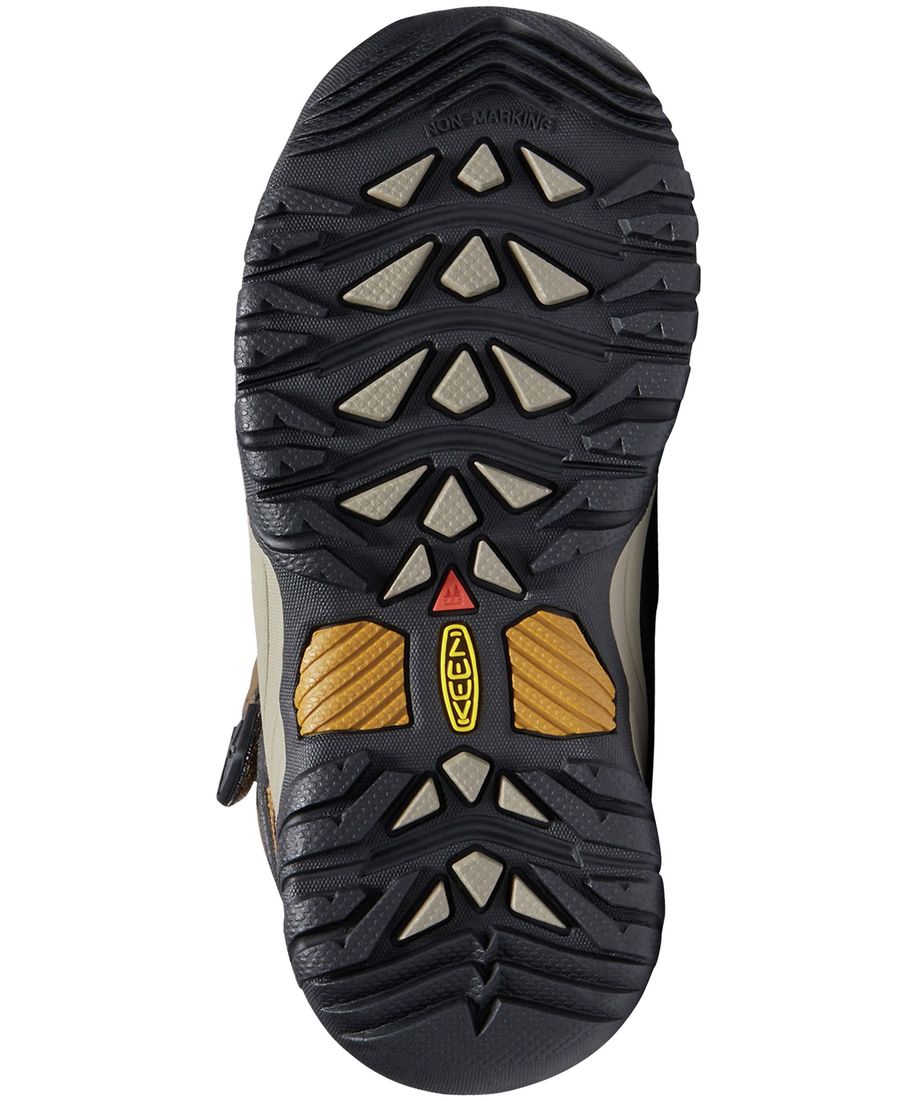 KEEN Canada Outdoor Boys' Preschool Targhee Waterproof Mid Hiking Boots Brown