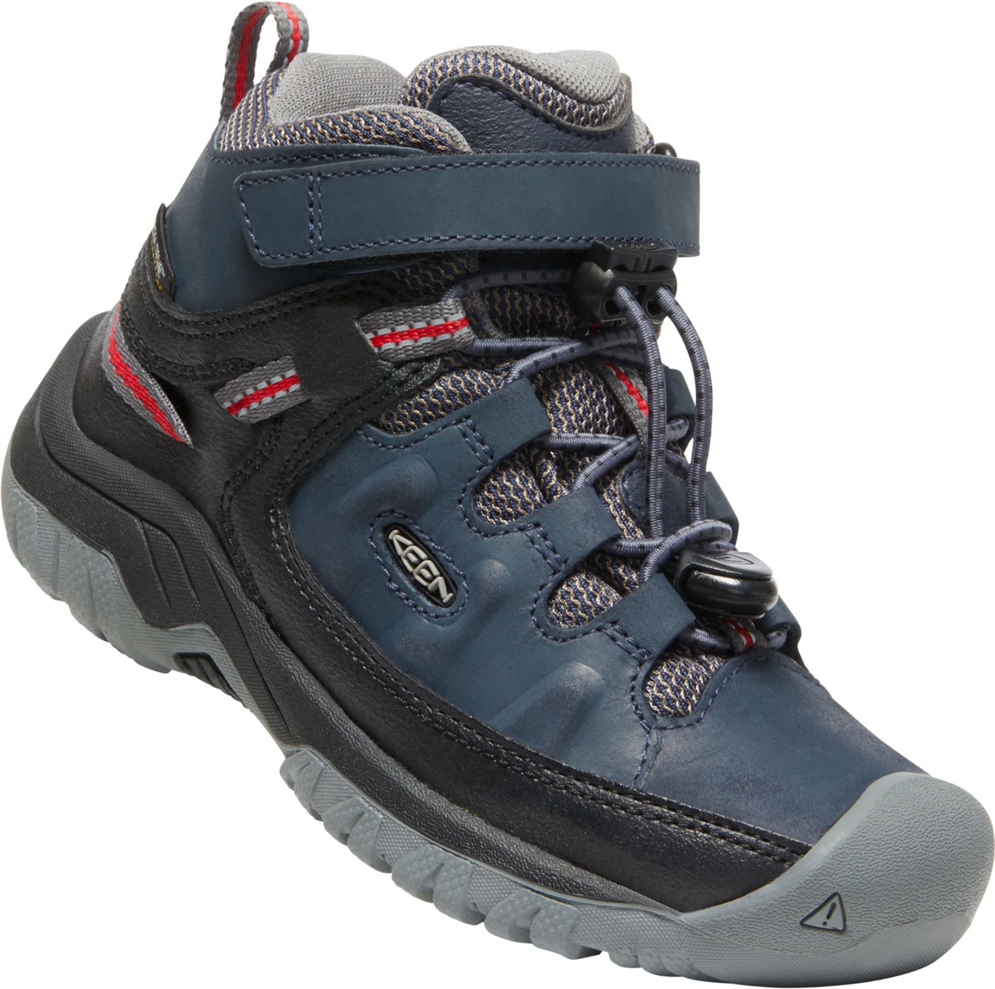 Bottes de randonnée mi-basses unisexes étanches à l'eau pour enfants, Targhee, KEEN