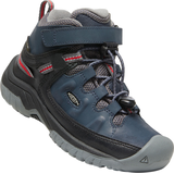 Keen Kids' Unisex Targhee Mid Waterproof Hiking Boots Front_Three_Fourths_Angled_Right